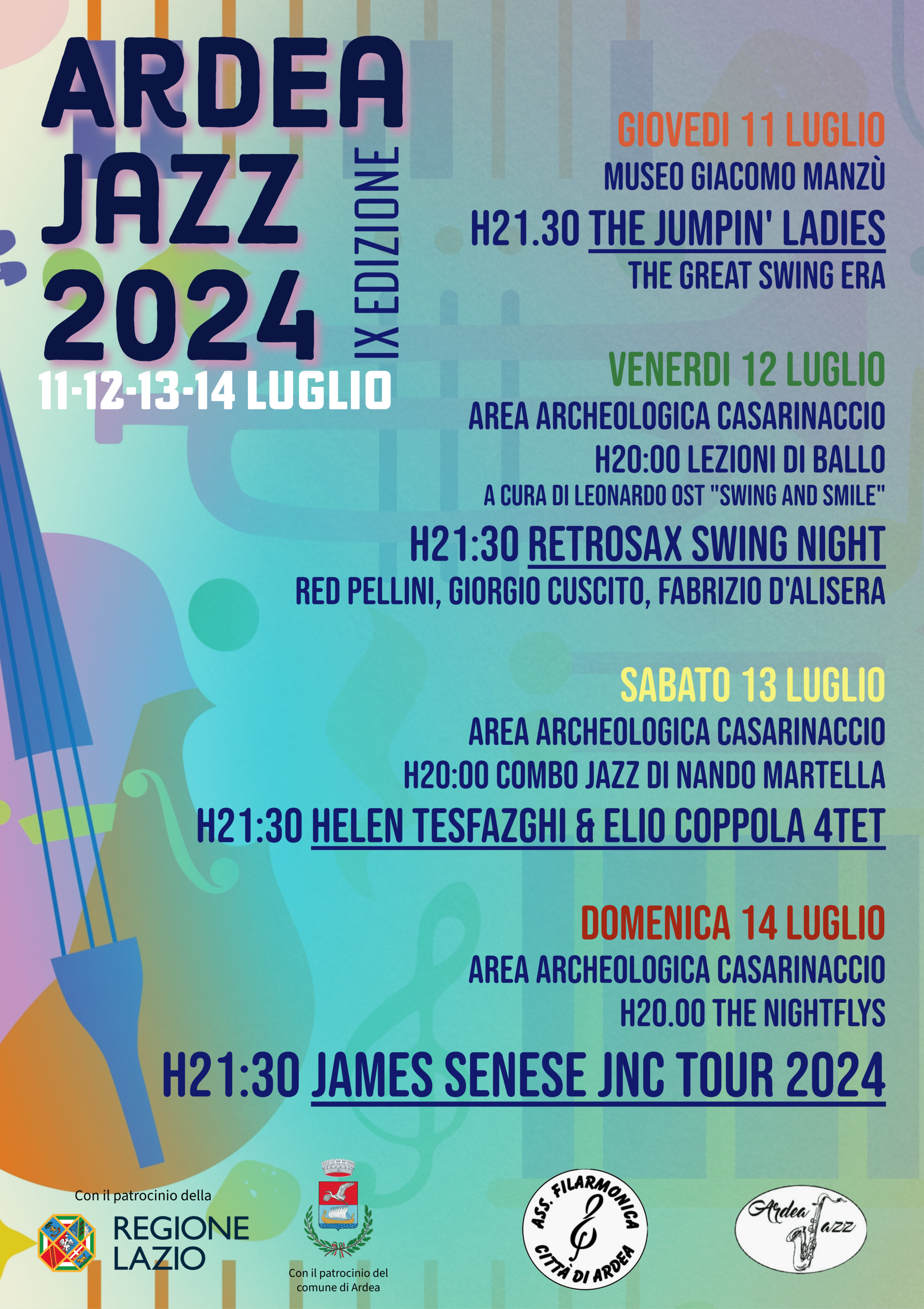 Countdown al via della IX Edizione di Ardea Jazz