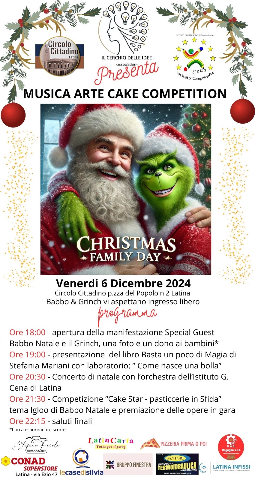 Latina: Aspettando Natale si gioca con Christmas Family Day 2024