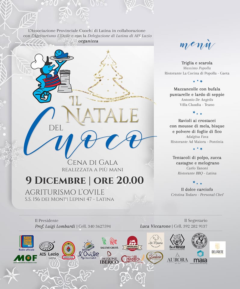 Natale del Cuoco: 200 chef riunite per festeggiare il Natale 2024