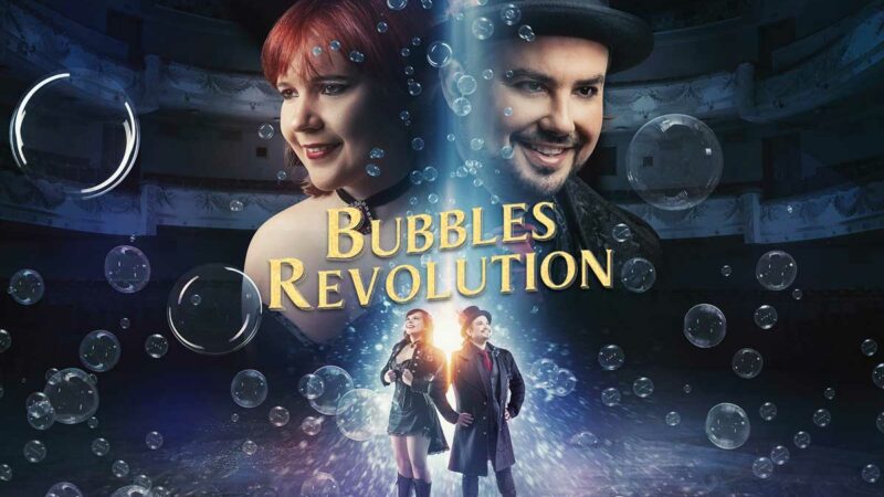 Il più grande show di Bolle di sapone “Bubbles Revolution” al Teatro Europa di Aprilia