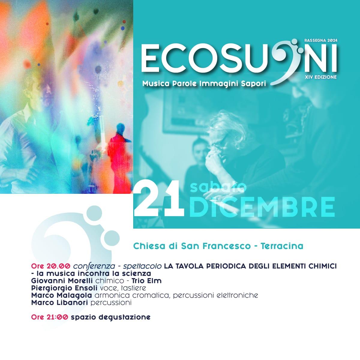 Ecosuoni chiude il 2024 con “La musica incontra la scienza”