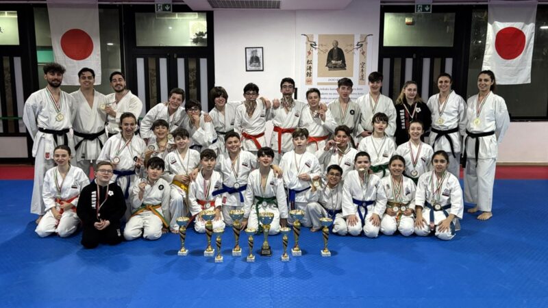 Campionato Regionale Kata Fesik Lazio-Abruzzo: grandi soddisfazioni per il Sakura Dojo