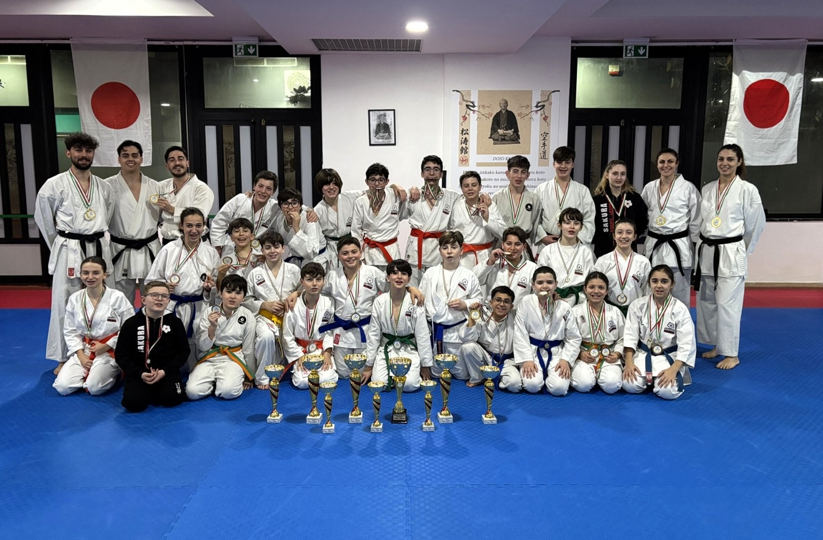 Campionato Regionale Kata Fesik Lazio-Abruzzo: grandi soddisfazioni per il Sakura Dojo