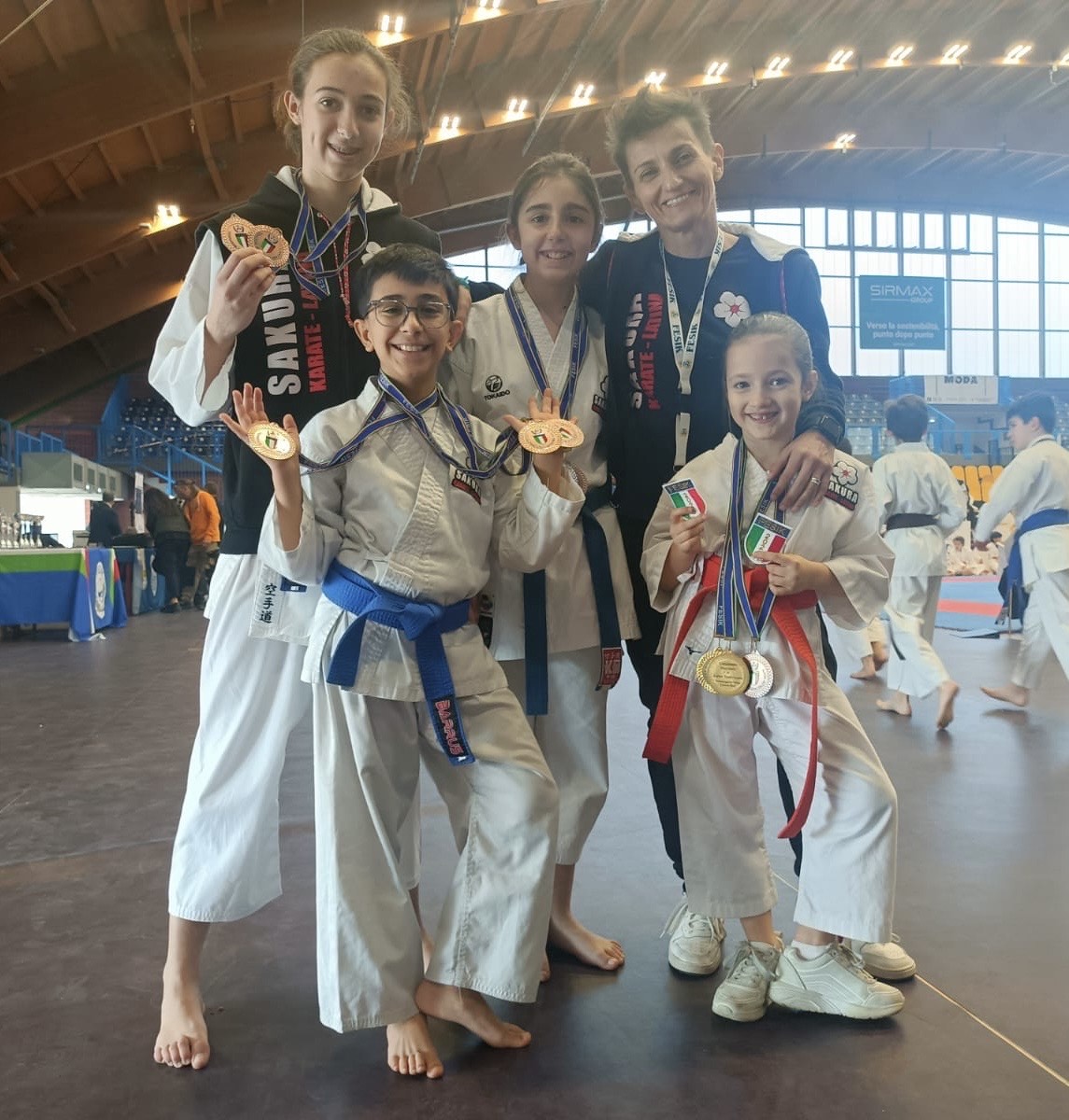 La Sakura Karate Latina sul podio a Salsomaggiore Terme